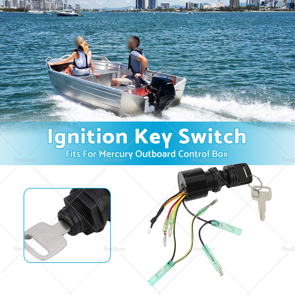 {{ Boat Engine Ignition Key Switch Kit For Mercury Outboard Motors 87-17009A5 }} - Buy Car Parts Online at {{ Kaka Auto Parts }}.