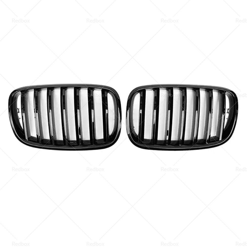Front Bumper Kidney Grill Grille Gloss Suitable For BMW E70 X5 E71 X6 2007-2013
