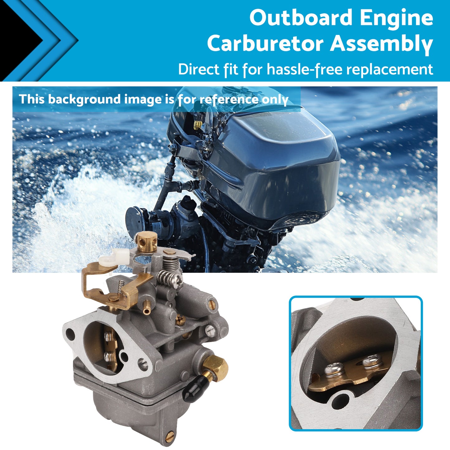 {{ Outboard Engine Carburetor Assembly Suitable For 4 Stroke DF6 DF4 13200‑91J70 }} - Buy Car Parts Online at {{ Kaka Auto Parts }}.
