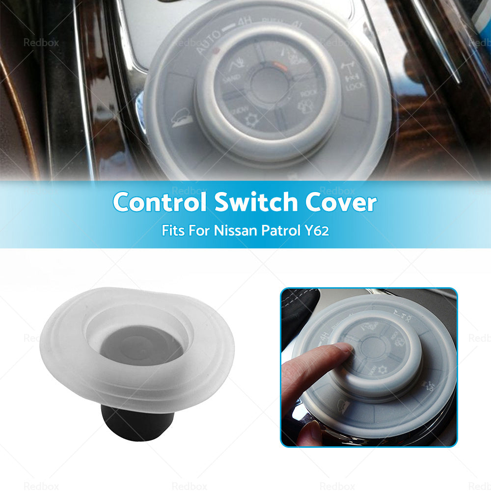 Driving Mode Select Switch Silicone COVER For Nissan Patrol Y62 2012-2022 4WD