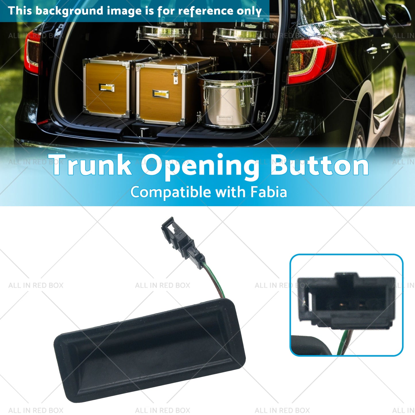 {{ Trunk Opening Button Suitable for Fabia 2007 6Y0827574K 20299005 6Y0827574J }} - Buy Car Parts Online at {{ Kaka Auto Parts }}.