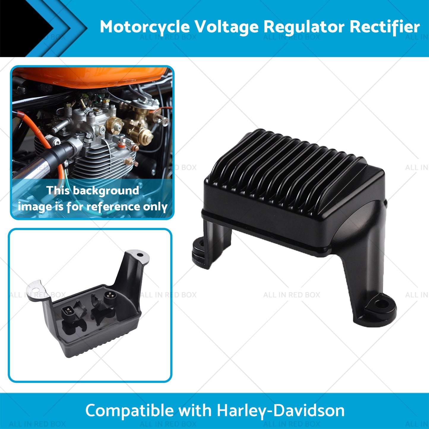 {{ 74505-06 Voltage Regulator Rectifier Suitable for Harley-Davidson 06-08 }} - Buy Car Parts Online at {{ Kaka Auto Parts }}.