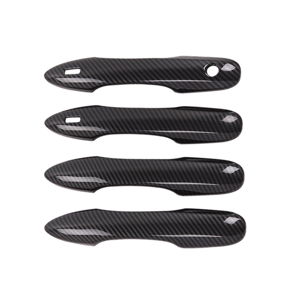 Carbon Fiber Door Handle Cover and Bowl Cup Surround Kit Suitable For Toyota Camry
