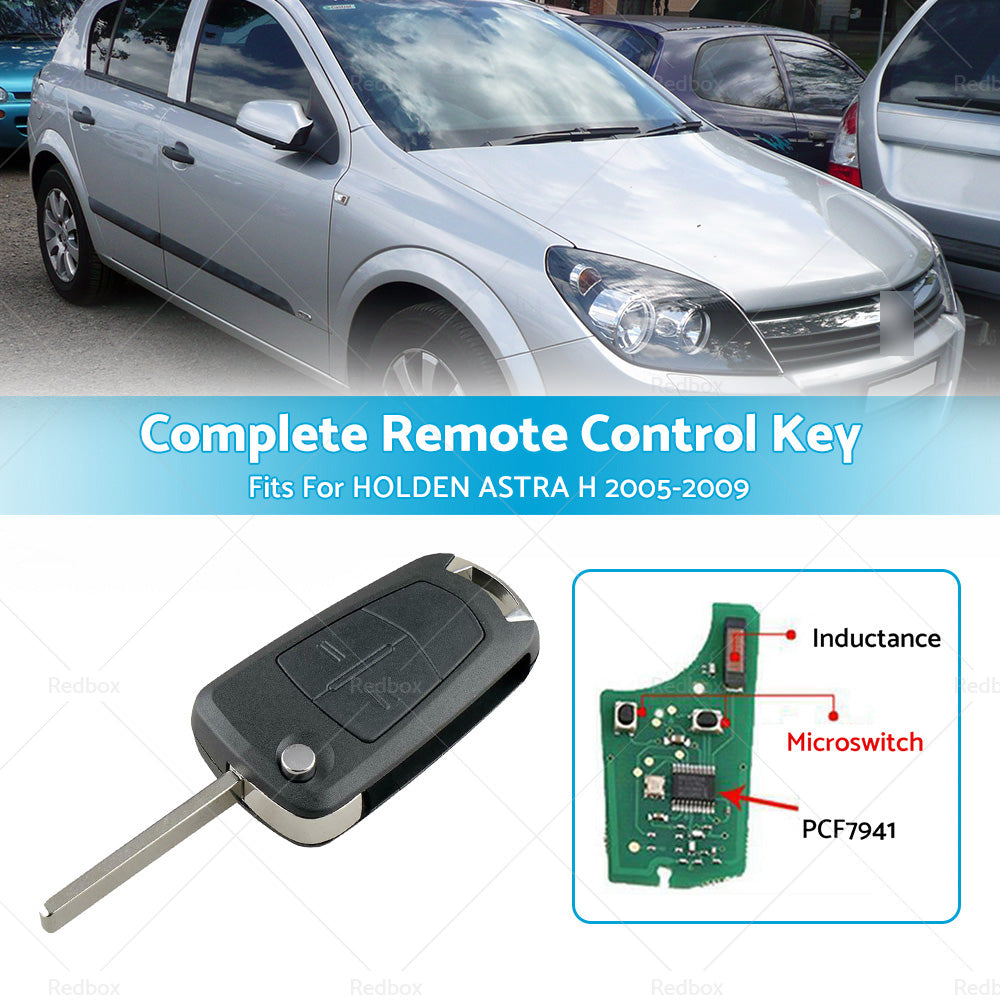 Complete Remote Control Key Fob Fits For HOLDEN ASTRA H 2005 2006 2007 2008 2009