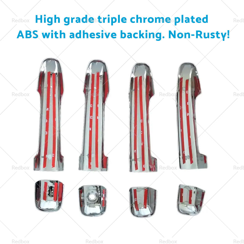 {{ Suitable For Toyota Land Cruiser Prado J150 Car Door Handle Cover Chrome Trim }} - Buy Car Parts Online at {{ Kaka Auto Parts }}.