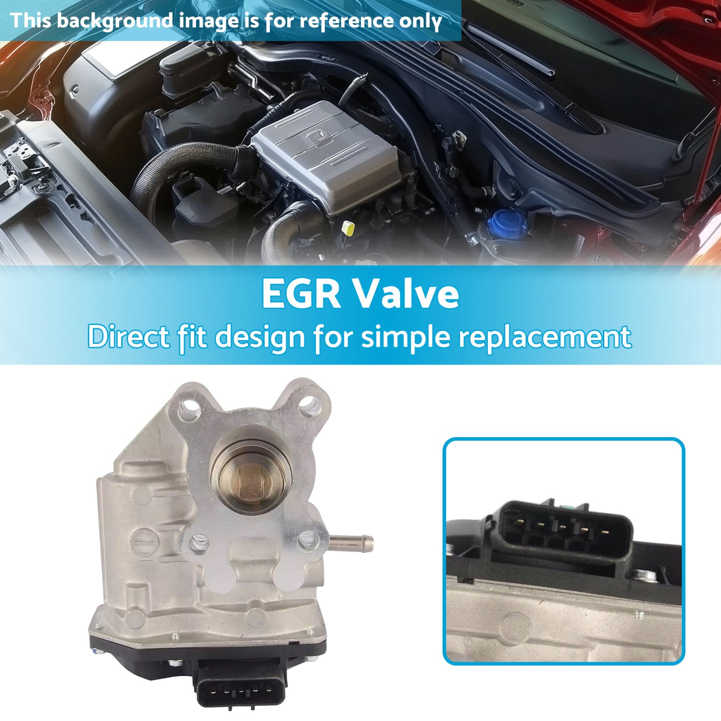 {{ EGR Valve Suitable For Nissan NP300 Navara D40 Pathfinder R51 14710-5X00A }} - Buy Car Parts Online at {{ Kaka Auto Parts }}.