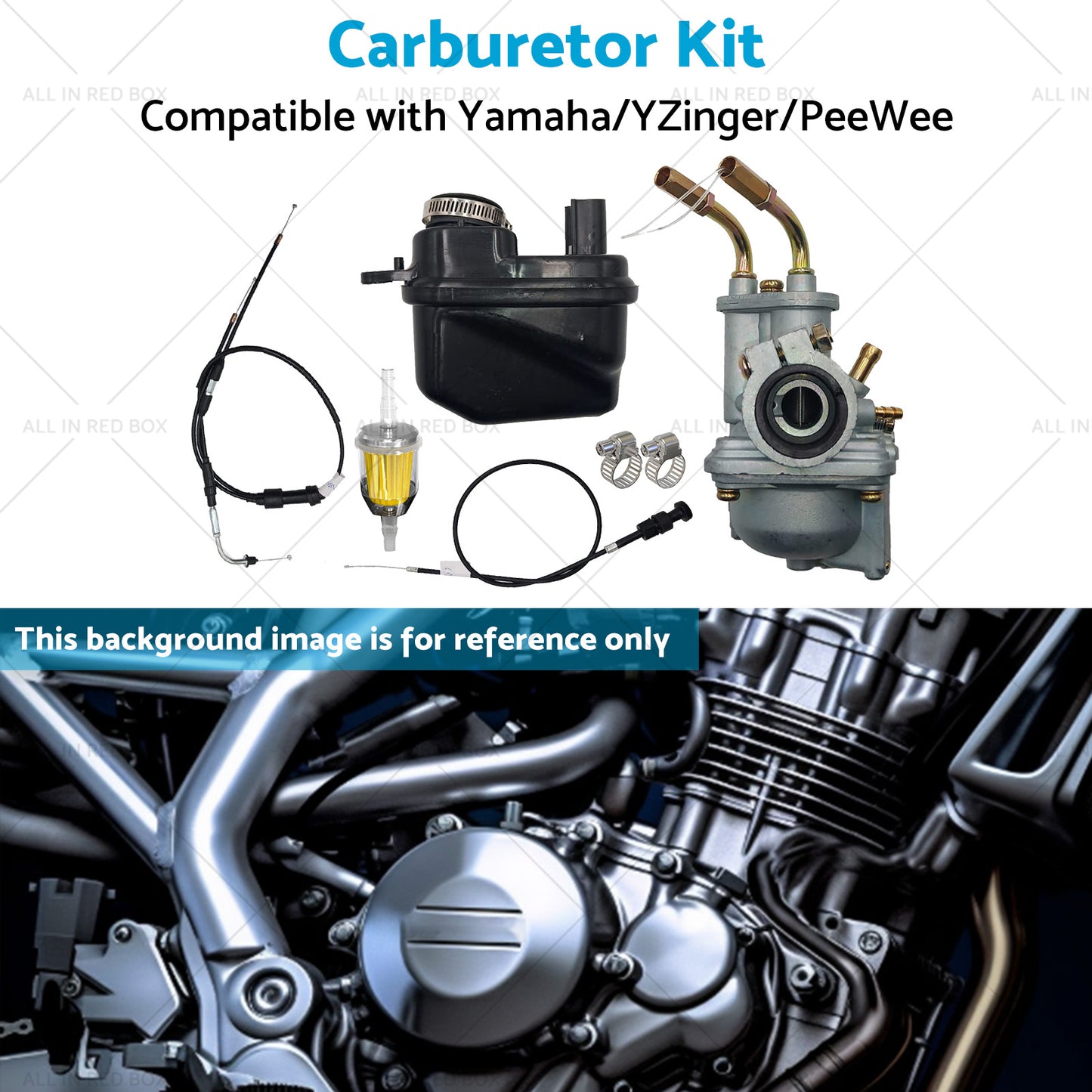 {{ Suitable For Yamaha PEEWEE PW50 PY50 Carburetor Air Filter Throttle Choke Cable }} - Buy Car Parts Online at {{ Kaka Auto Parts }}.