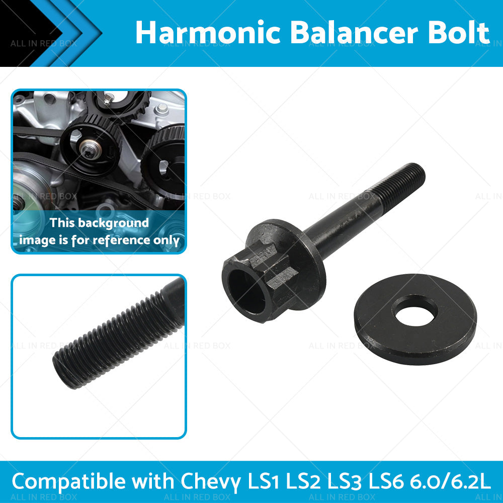 Crank Harmonic Balancer Bolt Suitable for 234-2503 Chevy LS1 LS2 LS3 LS6