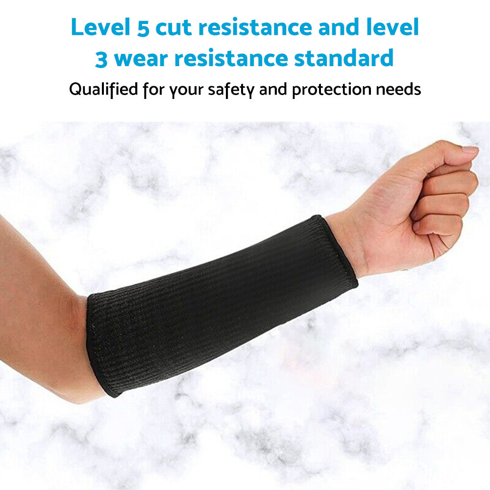4 Pairs Cut-Resistant Arm Protection Sleeves Forearm Protectors 4 Colors Suitable For Work Safety