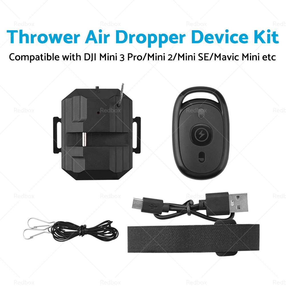 Drone Dropping Delivery Thrower Air Dropper Device Suitable for DJI Mini 3 Pro