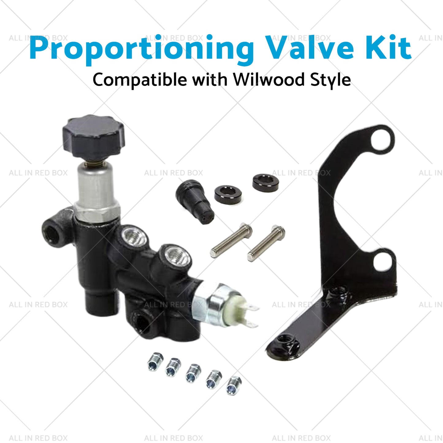 {{ 26013190 Universal Adjustable Knob Proportioning Valve Suitablefor Wilwood Style }} - Buy Car Parts Online at {{ Kaka Auto Parts }}.