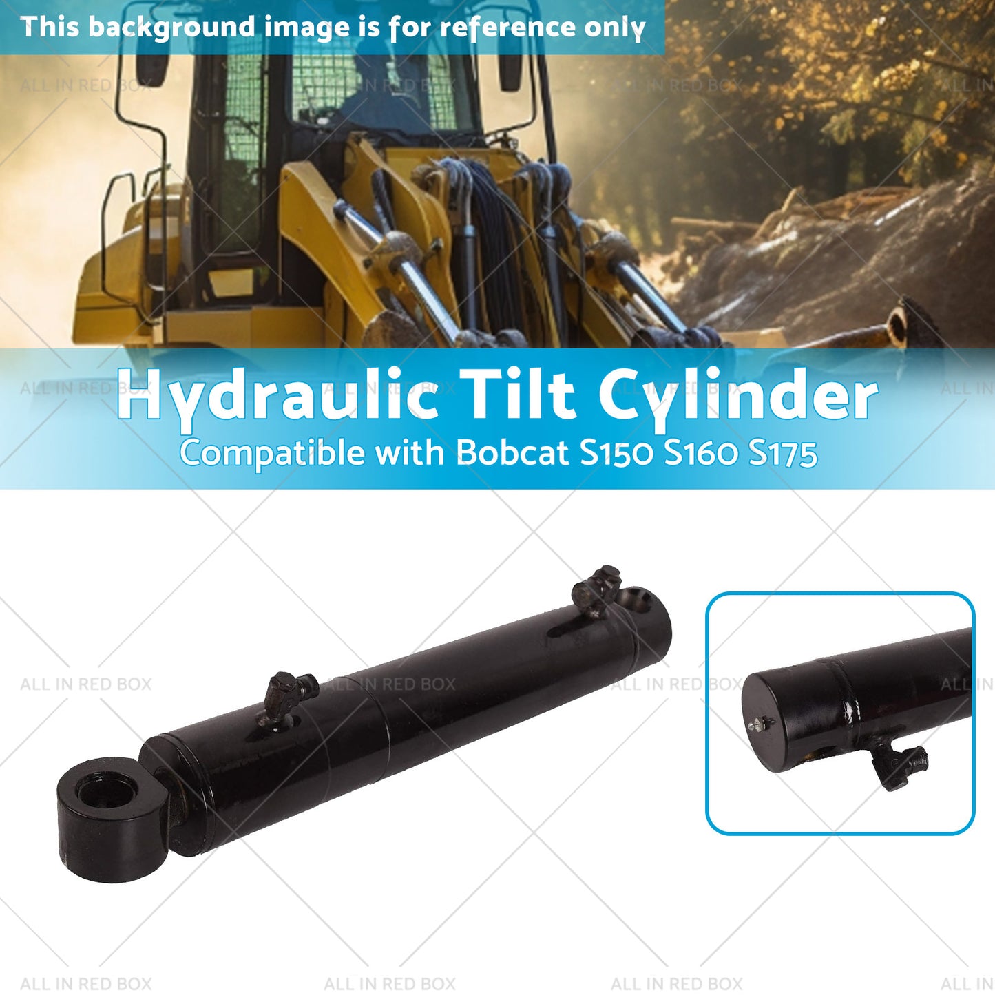 {{ 7117174 Hydraulic Tilt Cylinder Suitable for Bobcat 773 S150 S160 S175 S185 S205 }} - Buy Car Parts Online at {{ Kaka Auto Parts }}.