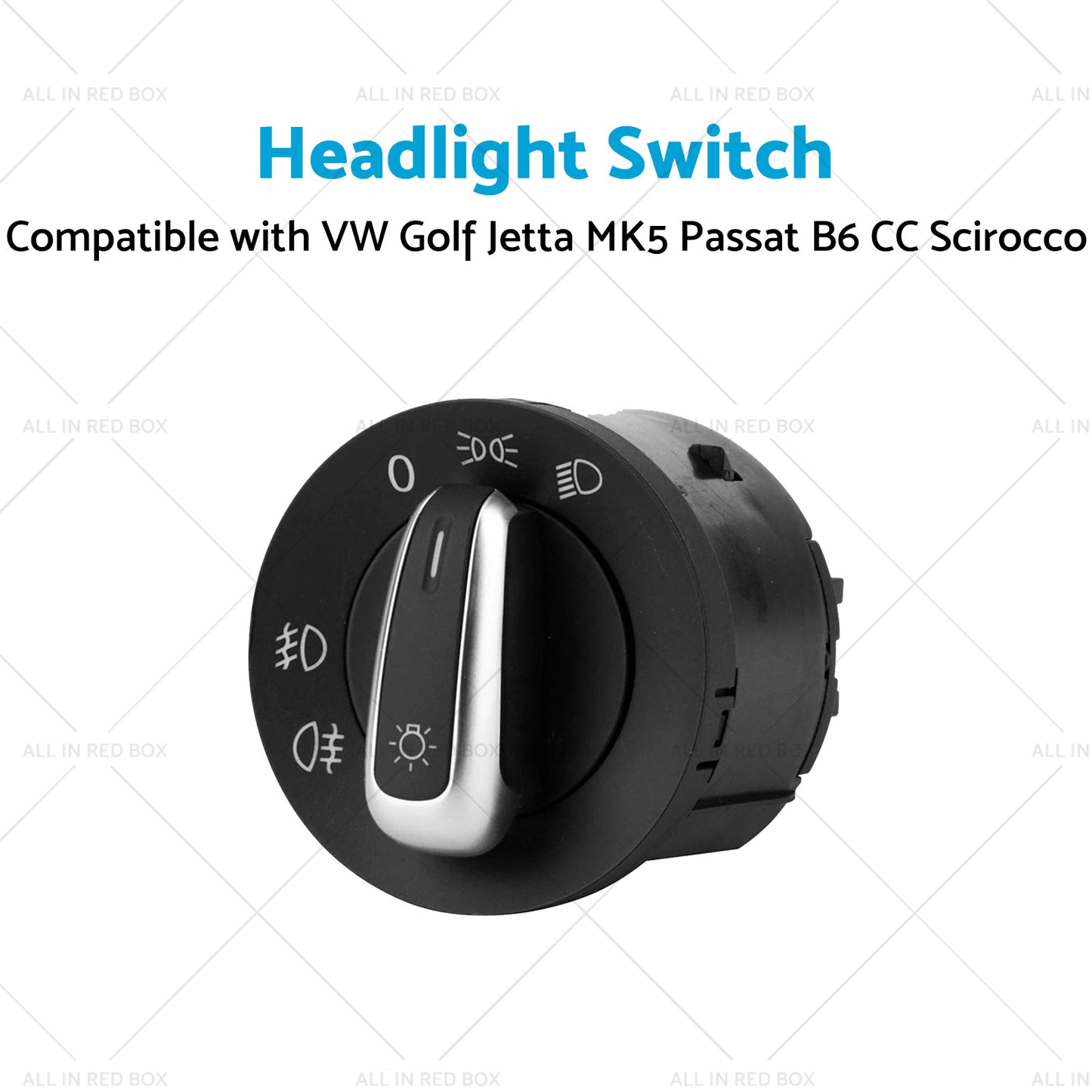 {{ Headlight Switch Suitable for VW Golf Jetta MK5 Passat B6 CC Scirocco 5ND941431A }} - Buy Car Parts Online at {{ Kaka Auto Parts }}.