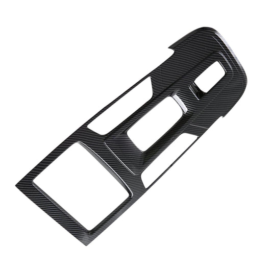 Carbon Fiber Gear Shift Panel Cover Trim Suitable For Isuzu MU-X LS-T 4x2 2021-2024