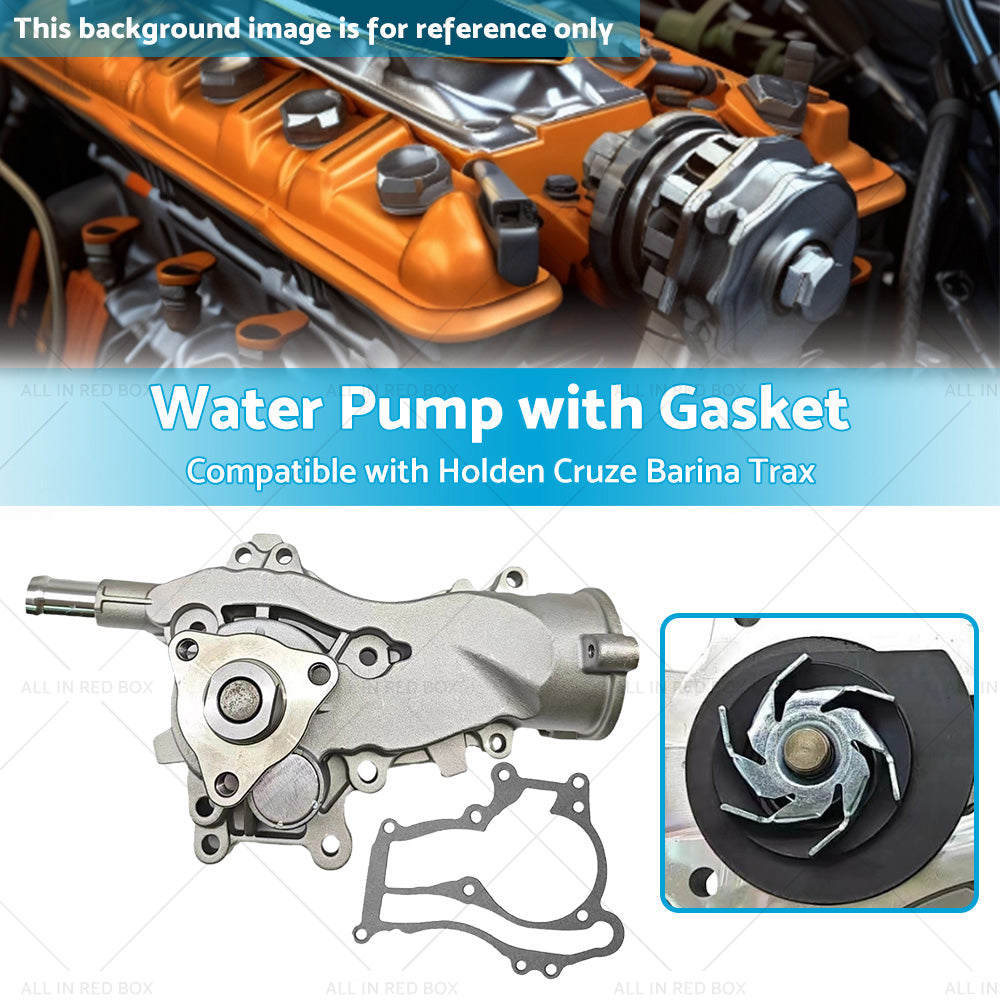 {{ Water Pump Suitable for Holden Cruze JH 1. 4L Barina TM Trax TJ A14NET 1. 4L Turbo }} - Buy Car Parts Online at {{ Kaka Auto Parts }}.