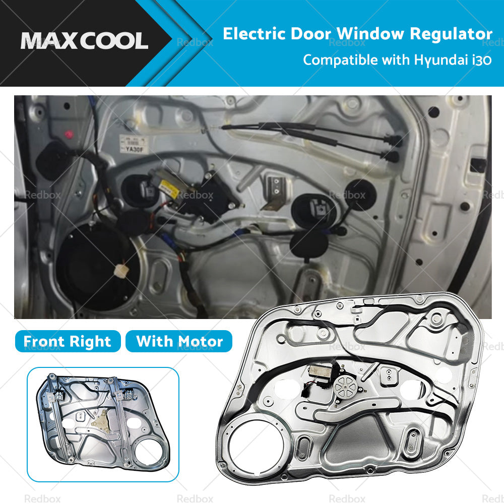 {{ Electric Door Window Regulator With Motor Front Right Suitable for Hyundai i30 }} - Buy Car Parts Online at {{ Kaka Auto Parts }}.