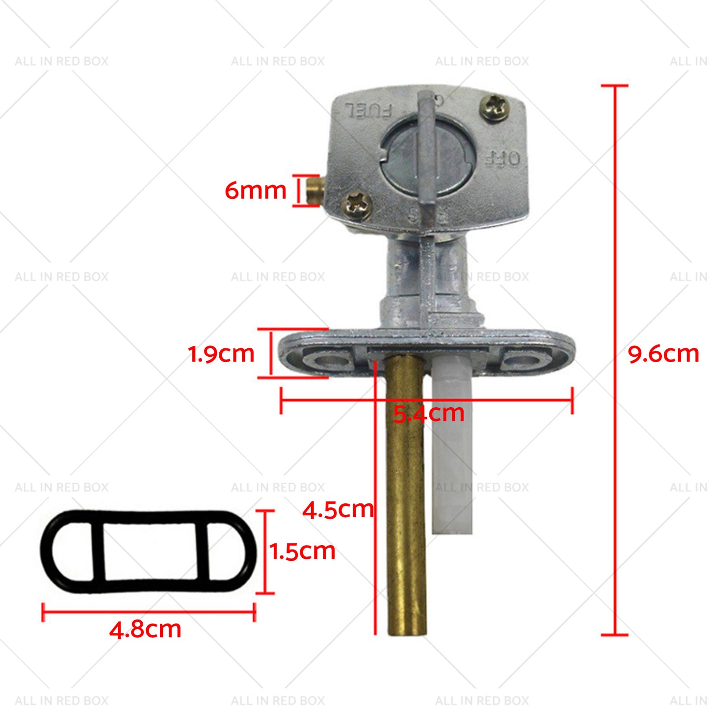 {{ 5 16'' Fuel Valve Switch Petcock For Kawasaki VN1500 KL650 Bayou300 Suzuki DR200 }} - Buy Car Parts Online at {{ Kaka Auto Parts }}.