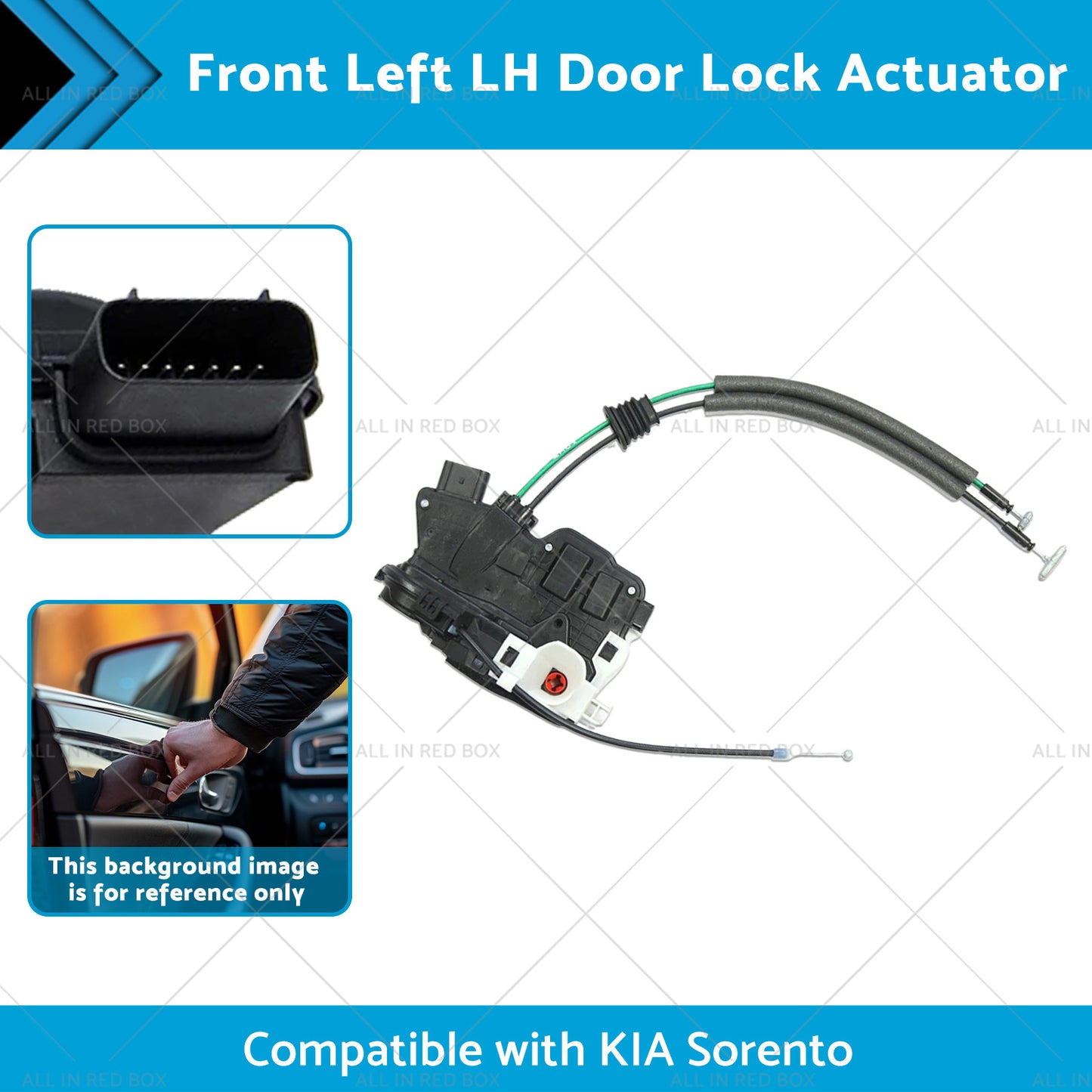 {{ 813102P000 Front Left LH Door Lock Actuator Suitable for KIA Sorento 2011-2015 }} - Buy Car Parts Online at {{ Kaka Auto Parts }}.