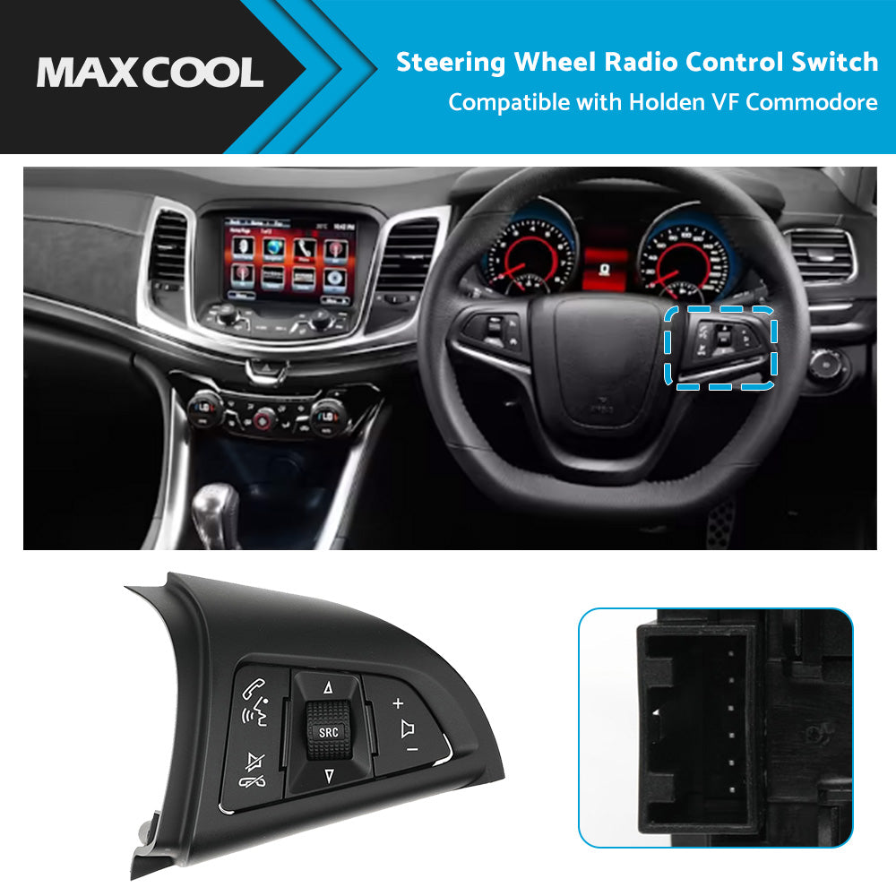 {{ Steering Wheel Radio Control Switch Suitable For Holden VF Commodore 2014 - 2017 }} - Buy Car Parts Online at {{ Kaka Auto Parts }}.