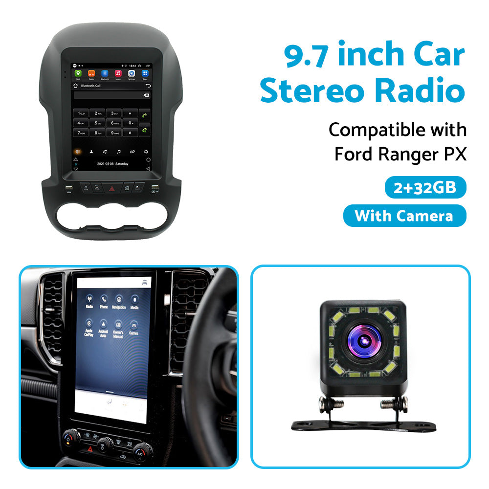 {{ 232GB Android 11 Apple Carplay Radio GPS Head Unit Suitable For Ford Ranger PX }} - Buy Car Parts Online at {{ Kaka Auto Parts }}.
