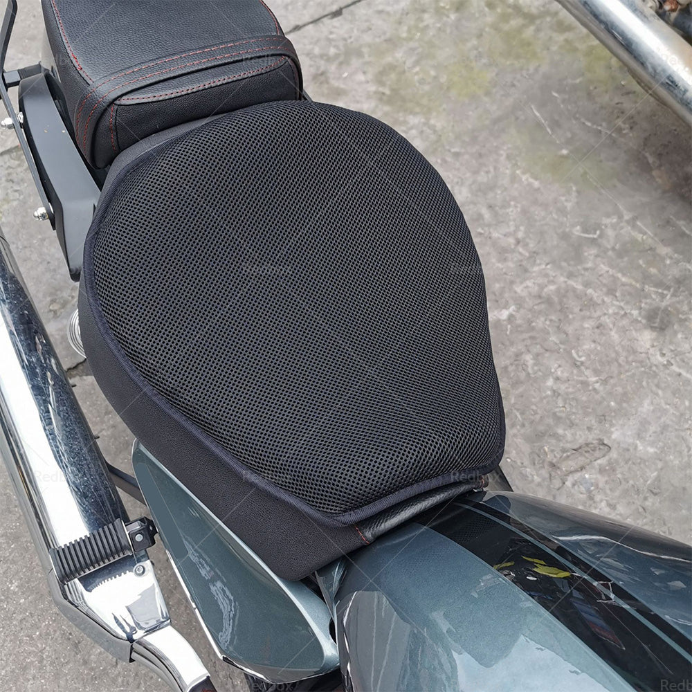 {{ Universal Motorcycle Mesh Seat Cover Black Cloth Protector Suitable for Models }} - Buy Car Parts Online at {{ Kaka Auto Parts }}.