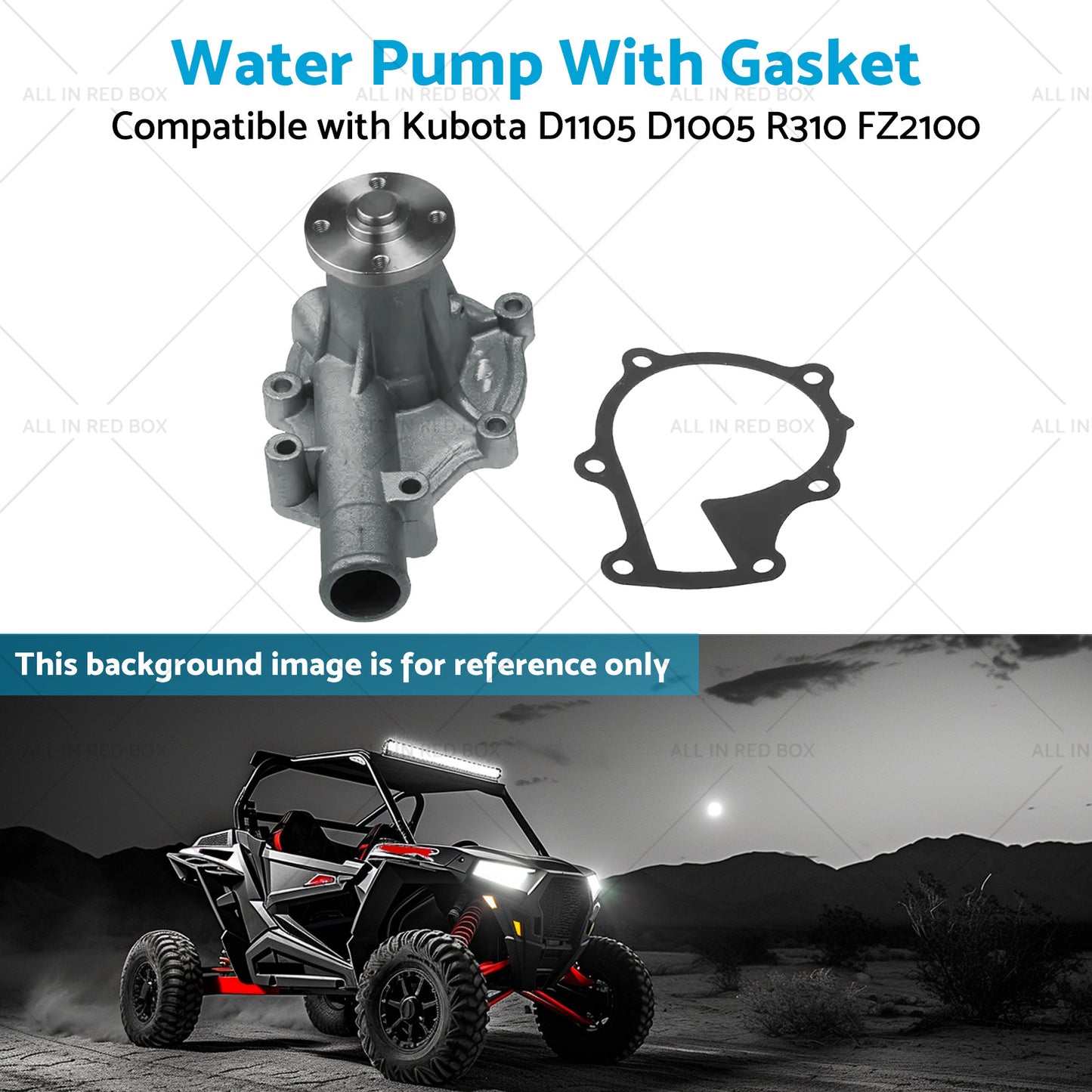 {{ 6680278 Water Pump With Gasket Suitable for Kubota D1105 D1005 R310 FZ2100 }} - Buy Car Parts Online at {{ Kaka Auto Parts }}.
