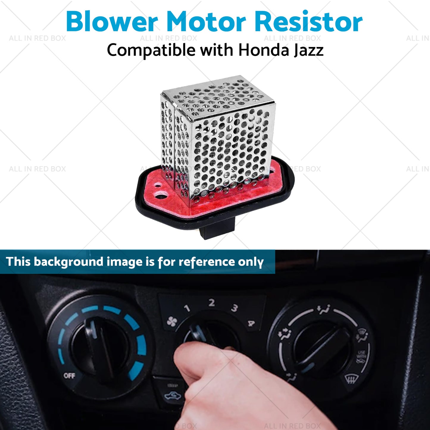 {{ Blower Motor Regulator Resistor Heater Transistor Suitable for Honda Jazz 09-12 }} - Buy Car Parts Online at {{ Kaka Auto Parts }}.