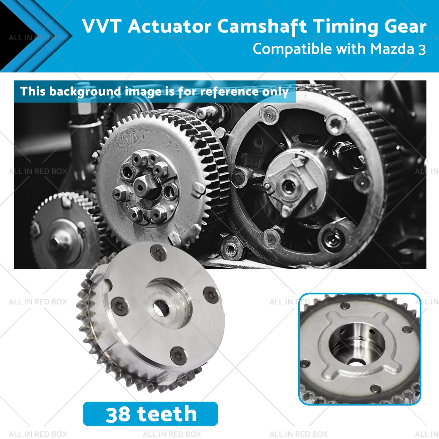 {{ VVT Actuator Camshaft Timing Gear Suitable for Mazda 3 MX-5 CX-7 Tribute 06-14 }} - Buy Car Parts Online at {{ Kaka Auto Parts }}.
