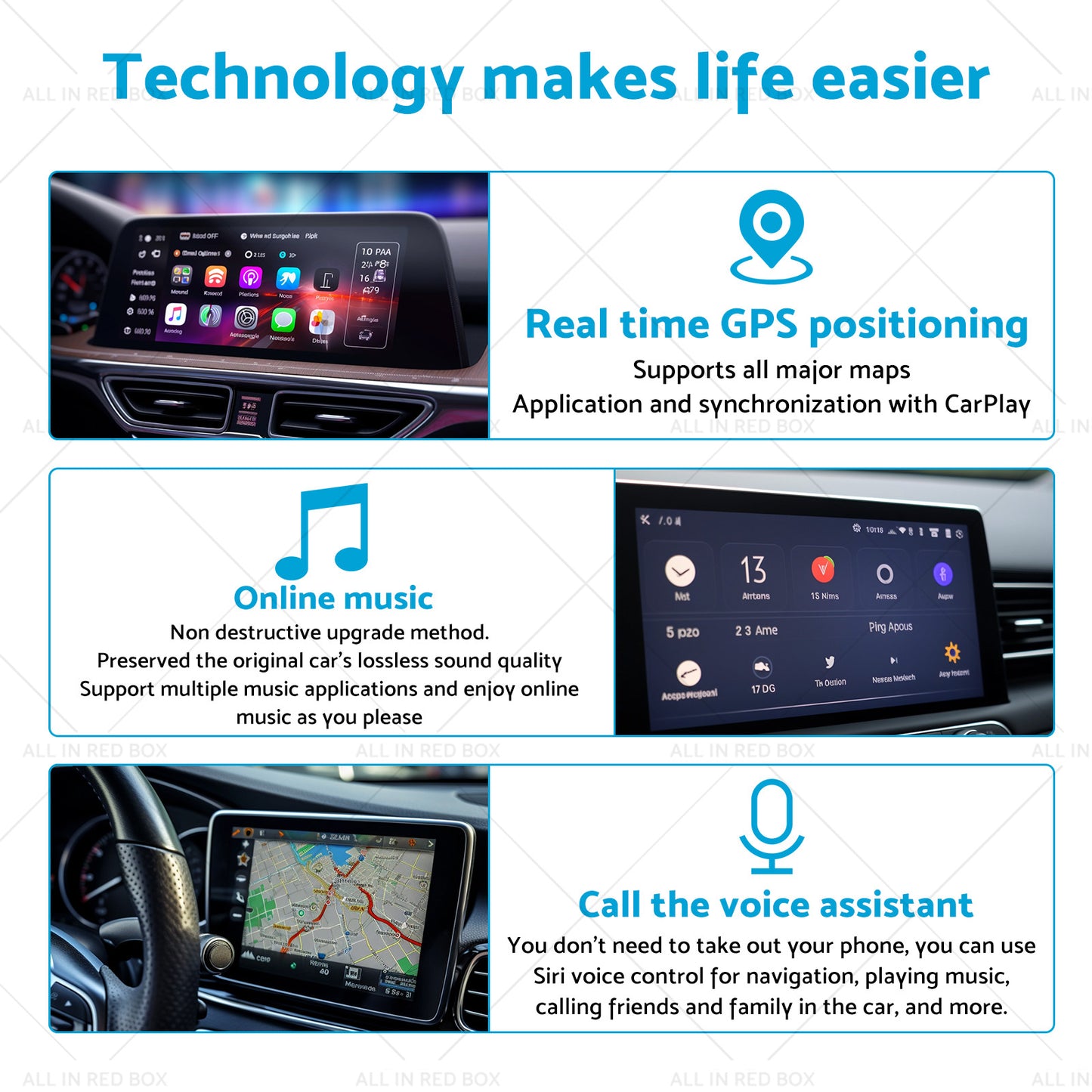 {{ Bluetooth USB Wireless Receiver Black Suitable for Apple CarPlay Adapter }} - Buy Car Parts Online at {{ Kaka Auto Parts }}.