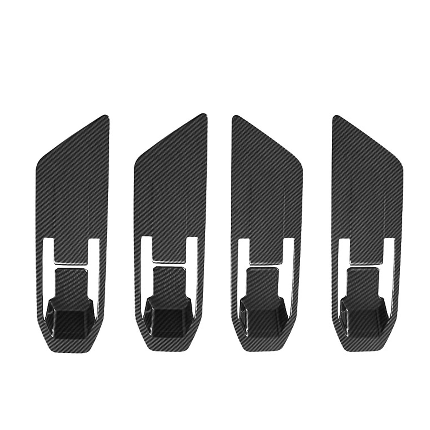 {{ Carbon Fiber Inner Door Handle Cover Suitable For Mitsubishi Triton L200 23-25 }} - Buy Car Parts Online at {{ Kaka Auto Parts }}.