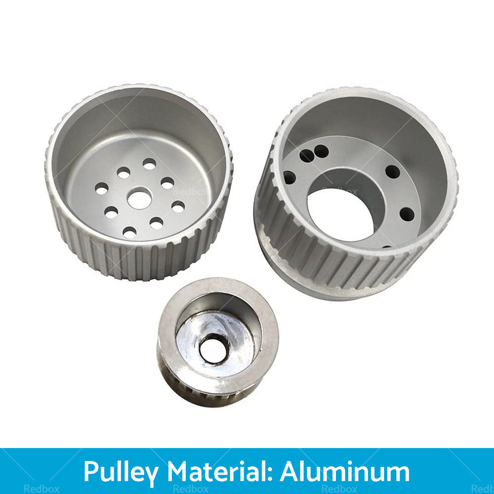 Small Block 302 351C Cleveland Gilmer and Belt Drive Pully Kit Suitable for Ford