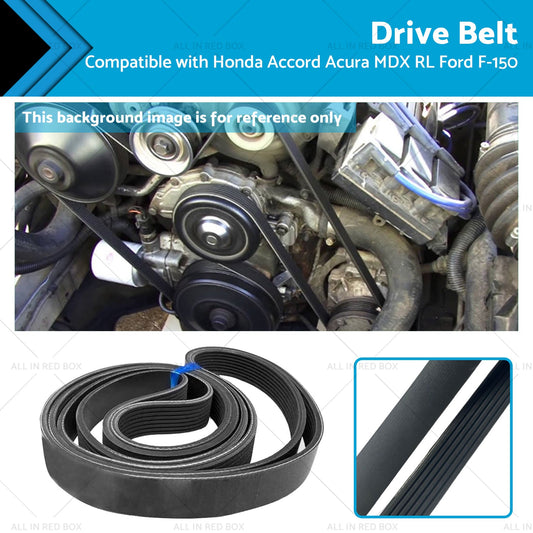 6PK2135 Drive Belt Suitable for Ford Mustang Honda Acura TL MDX RL 3. 7L 98-15