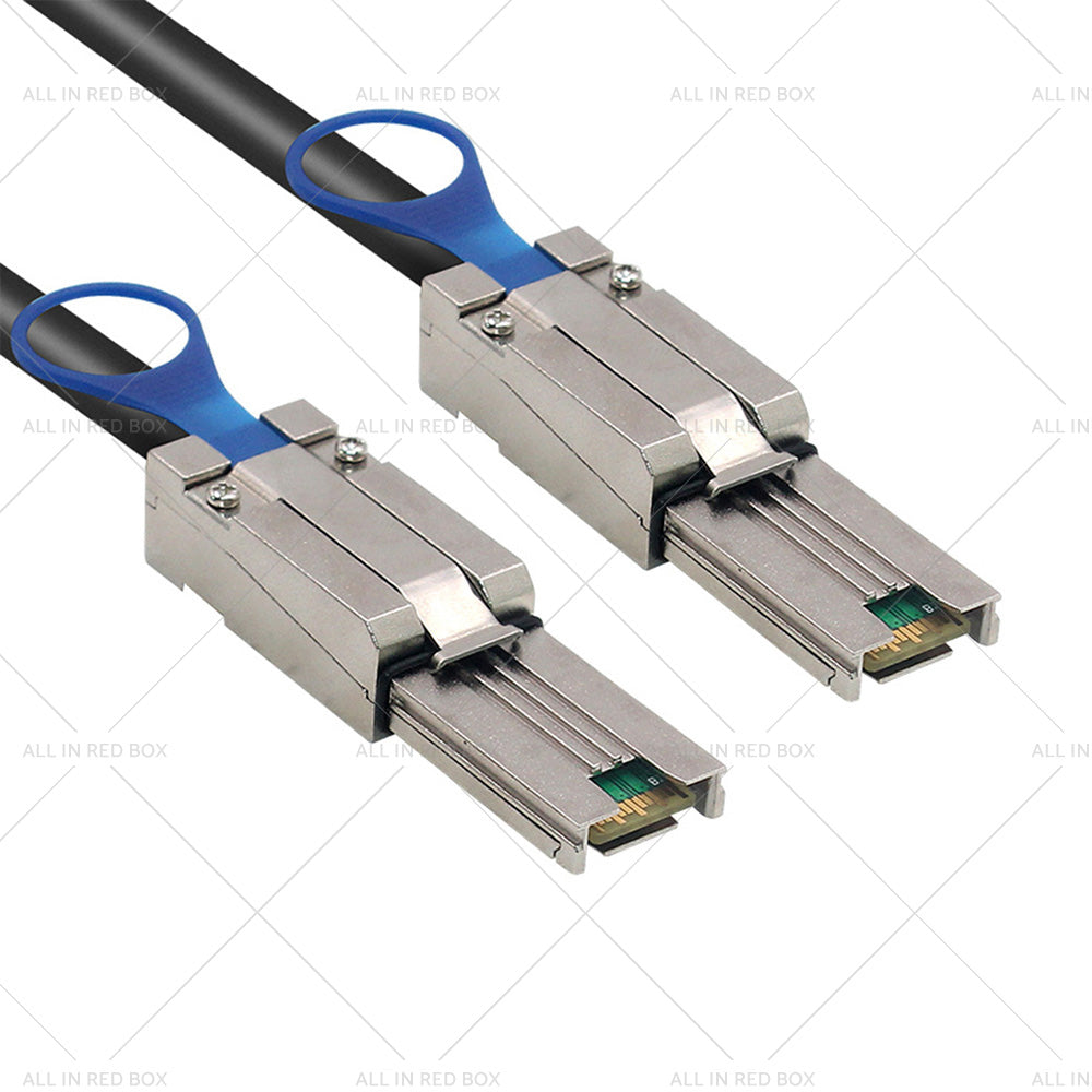 {{ Mini SAS SFF-8088 26Pin to SFF-8088 26Pin External Cable Disk Array Line 1M }} - Buy Car Parts Online at {{ Kaka Auto Parts }}.