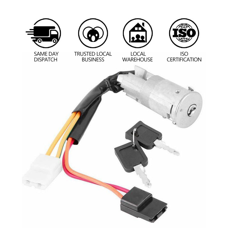 Ignition Lock Barrel Switch Key For Vauxhall Opel Vivaro Renault Master Trafic