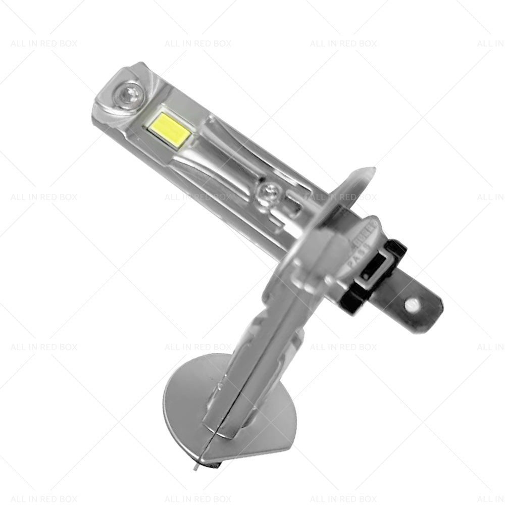 {{ 2PC H1 LED Headlight Kit 220W 30000LM Globes Car Bulbs High Low Beam 6000K White }} - Buy Car Parts Online at {{ Kaka Auto Parts }}.