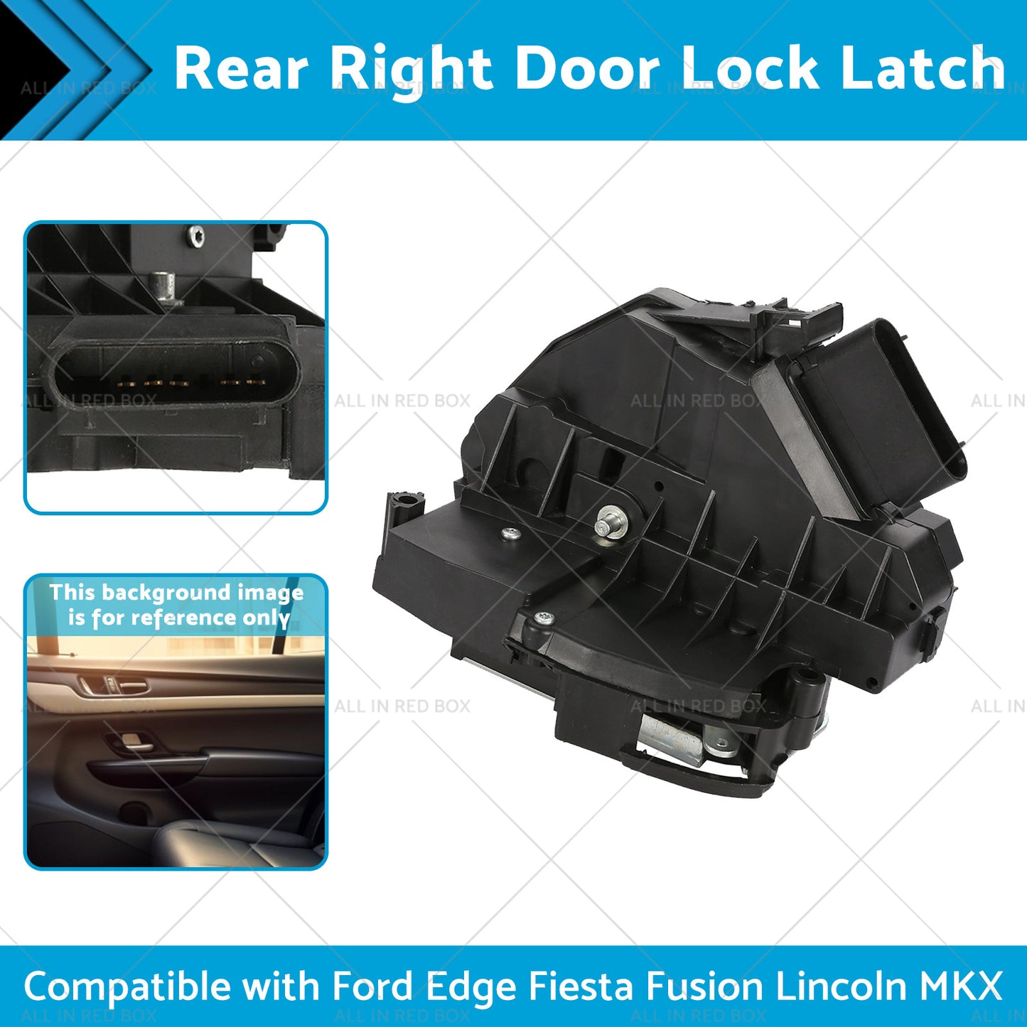 {{ Rear Right Door Lock Latch Actuator Suitable For Ford Focus Lincoln MKX MKZ }} - Buy Car Parts Online at {{ Kaka Auto Parts }}.