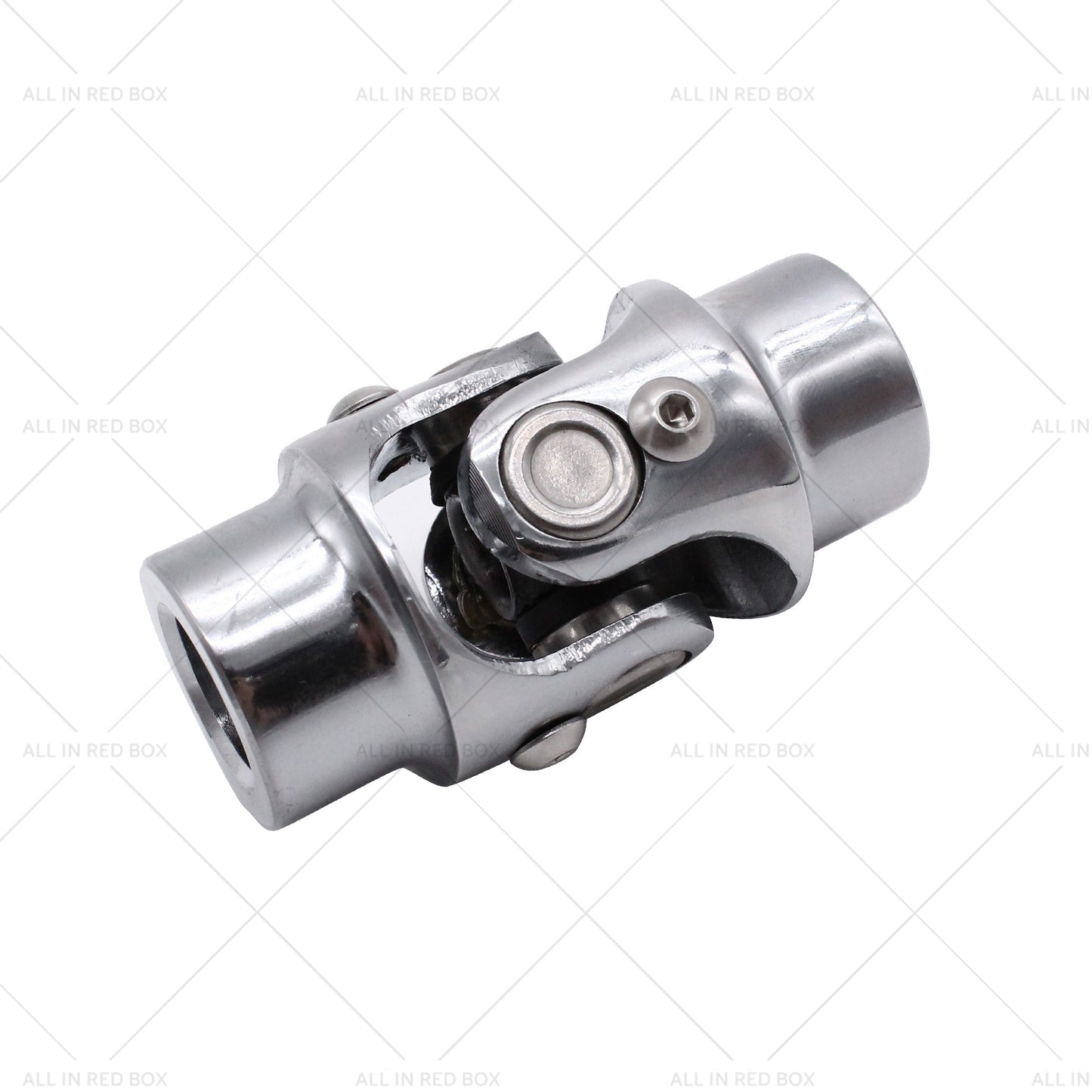 {{ 3 or 4 inch Round x 3 or 4 inch Round Stainless Steel Universal Single Steering Shaft U Joint }} - Buy Car Parts Online at {{ Kaka Auto Parts }}.