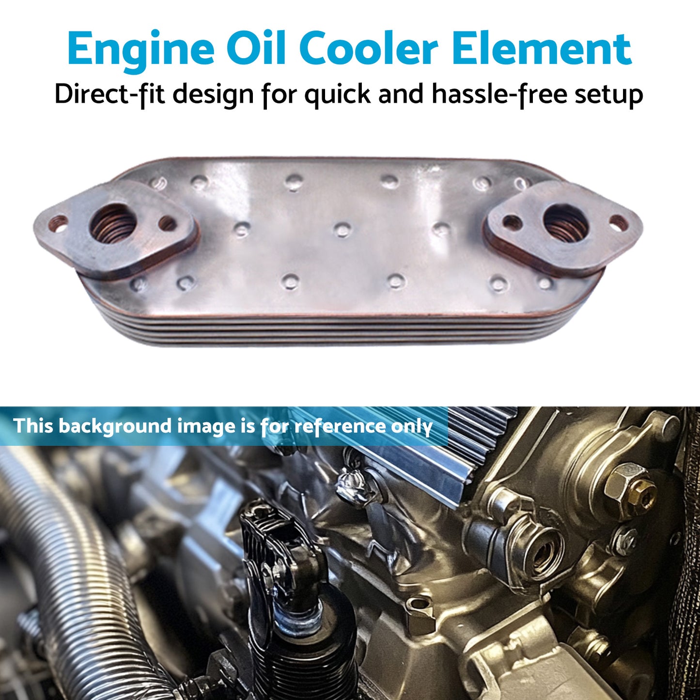 {{ Engine Oil Cooler Element Suitable For Mitsubishi Pajero 3.2T V78W V68W 00-06 }} - Buy Car Parts Online at {{ Kaka Auto Parts }}.
