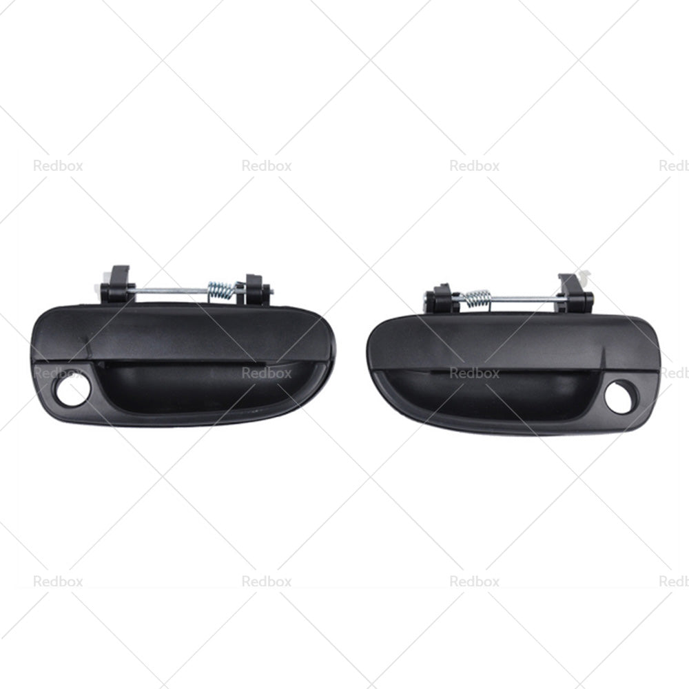 Pair FRONT LH RH OUTER Door Handle Suitable for Hyundai Accent LC 00-06 Black