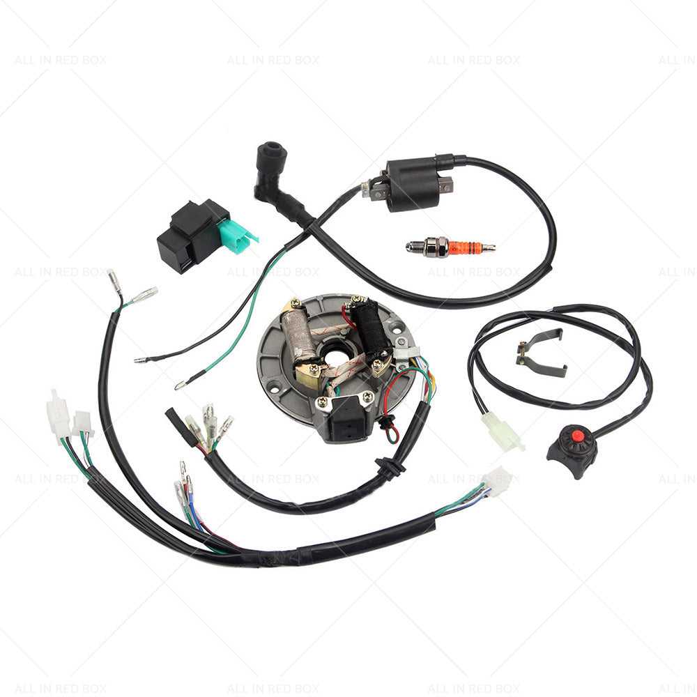 {{ 50cc 125cc Wire Harness Wiring Coil Magneto for Dirt Pit Trail Bike }} - Buy Car Parts Online at {{ Kaka Auto Parts }}.
