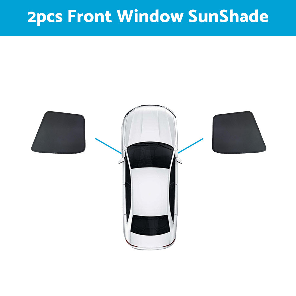 Car Window Sun Shade Magnetic Mesh Blind Suitable For Toyota Prado 150 Series 2009-2024