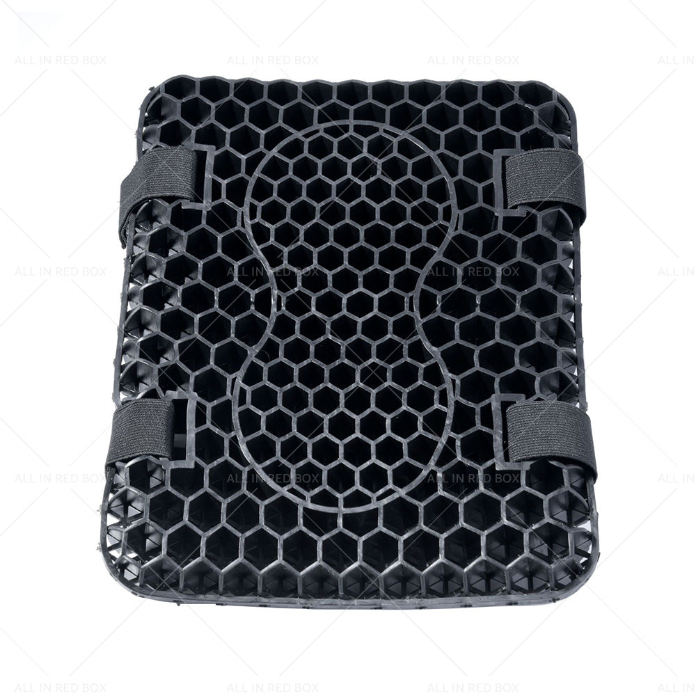 Motorcycle Seat Cushion Comfort Gel Pillow Pad Cover Motorbike Pressure Relief