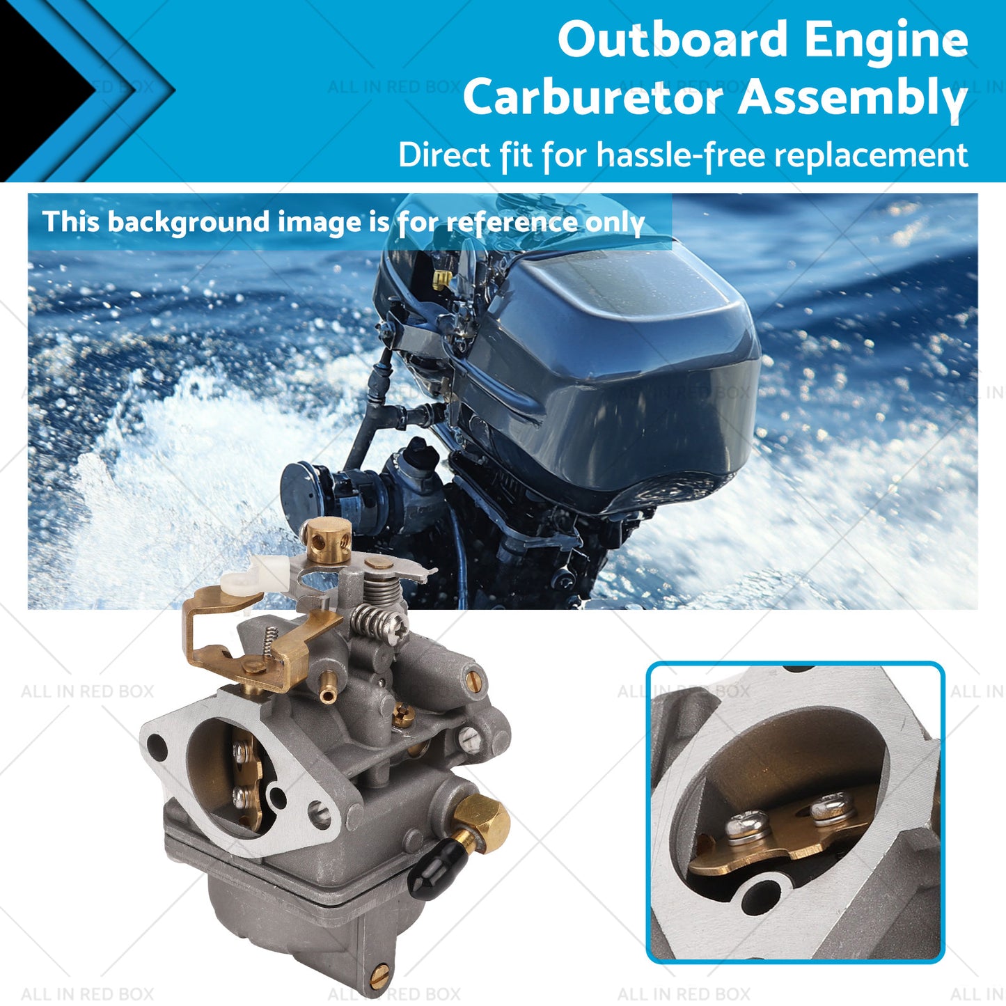 {{ Outboard Engine Carburetor Assembly Suitable For 4 Stroke DF6 DF4 13200‑91J70 }} - Buy Car Parts Online at {{ Kaka Auto Parts }}.