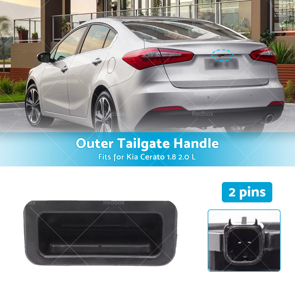 {{ Outer Tail Gate Boot Lid Handle Suitable for Kia Cerato 2010-2013 812601M500 }} - Buy Car Parts Online at {{ Kaka Auto Parts }}.