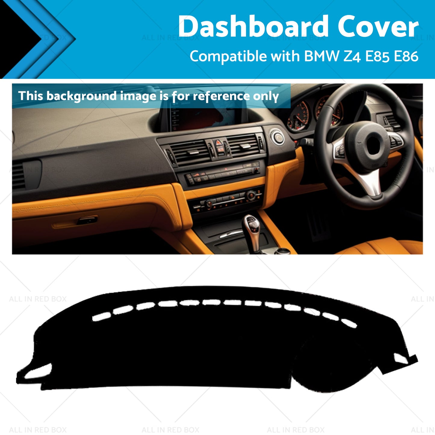 {{ Suitable for BMW Z4 E85 E86 No GPS 2003-2008 Dashboard Cover Dash Mat }} - Buy Car Parts Online at {{ Kaka Auto Parts }}.