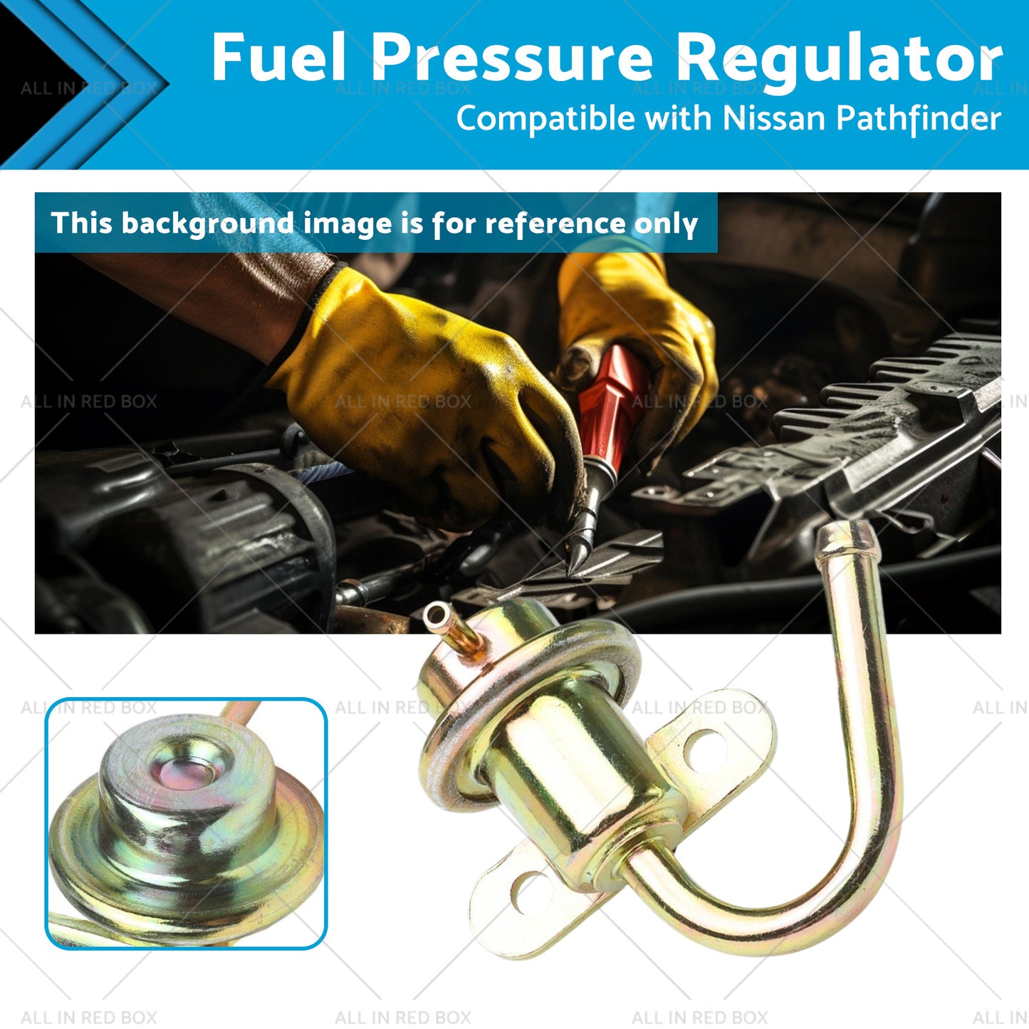 {{ Fuel Pressure Regulator Suitablefor 89-06 Nissan Navara Pathfinder R50 3. 0L 3. 3L }} - Buy Car Parts Online at {{ Kaka Auto Parts }}.