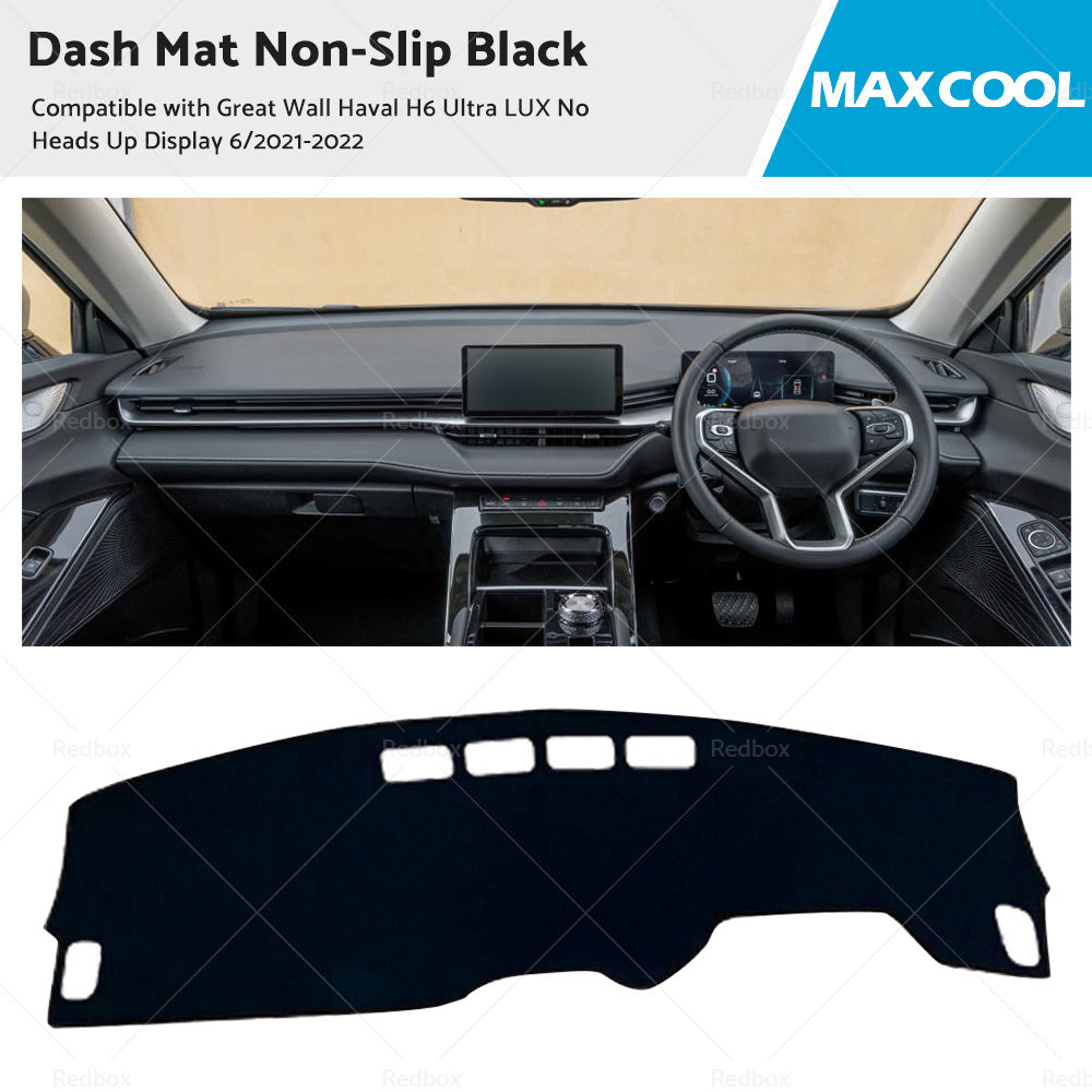 Dash Mat Suitable For Haval H6 LUX and Premium No Heads Up Display 6 or 2021-2022