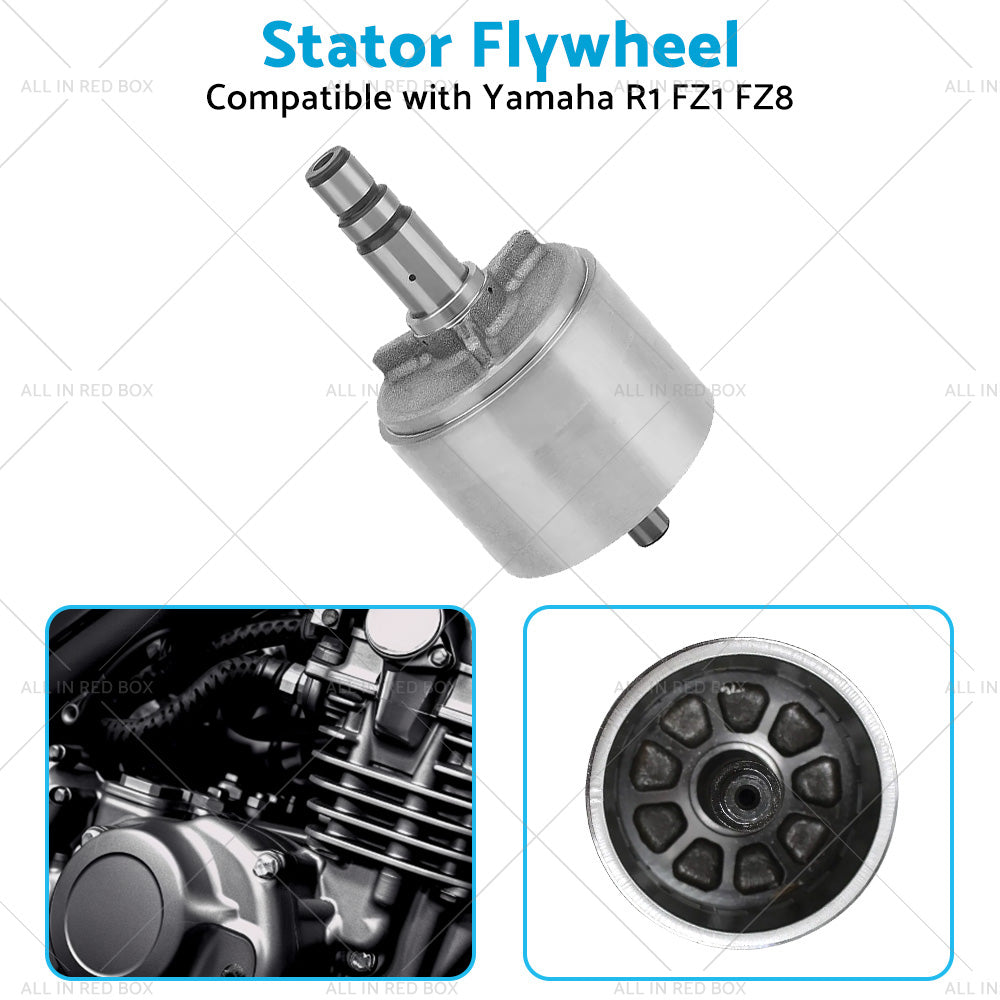 {{ Stator Flywheel Generator Rotor Suitable for Yamaha R1 FZ1 FZ8 2SH-81450-00 }} - Buy Car Parts Online at {{ Kaka Auto Parts }}.
