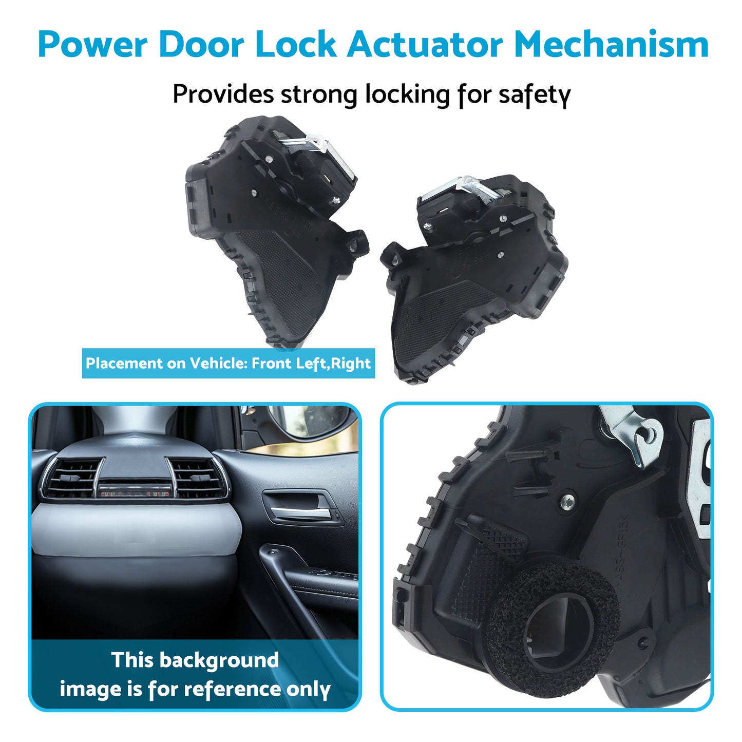 {{ Front LH+RH Power Door Lock Mechanism Assy Suitable For Toyota Hilux KUN26 GGN25 }} - Buy Car Parts Online at {{ Kaka Auto Parts }}.