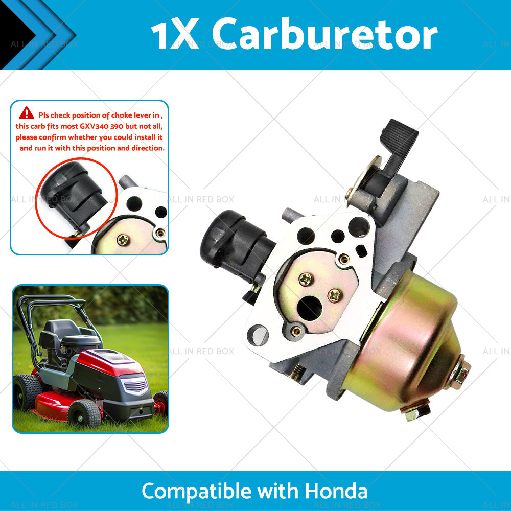 {{ Carburettor Suitable for Honda GXV340 GXV330 GXV390 16100-Z1F-W02 Engine }} - Buy Car Parts Online at {{ Kaka Auto Parts }}.